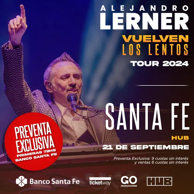 alejandro lerner santa fe